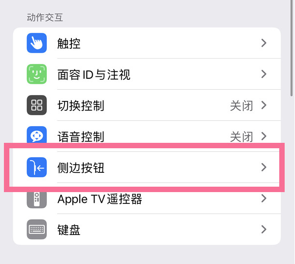 三都苹果14维修店分享iPhone14 Plus侧键双击下载功能关闭方法 