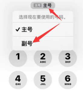 三都苹果14维修店分享iPhone 14 Pro Max使用副卡打电话的方法 